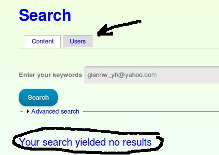 User Search